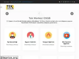 Sites similar to tekmerkezosgb.com