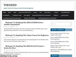 Sites similar to tekneed.com