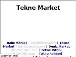 Sites similar to teknemarket.com