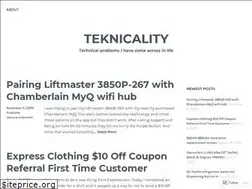 Sites similar to teknicality.wordpress.com