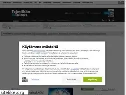 Sites similar to tekniikkatalous.fi
