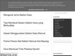 Sites similar to teknik-sablon.blogspot.com