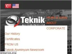 Sites similar to teknikaluminyum.com.tr