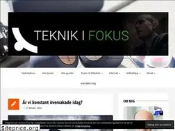 Sites similar to teknikifokus.se