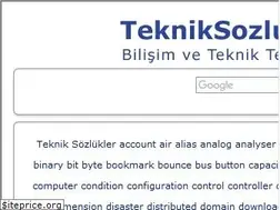 Sites similar to tekniksozluk.com