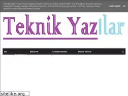 Sites similar to teknikyaz.blogspot.com