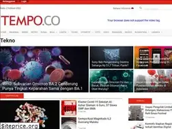 Sites similar to tekno.tempo.co