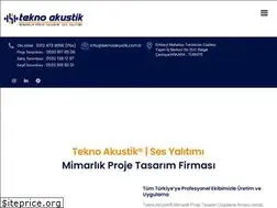 Sites similar to teknoakustik.com.tr