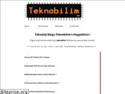Sites similar to teknobilim.net