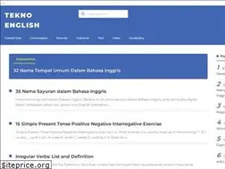 Sites similar to teknoenglish.com