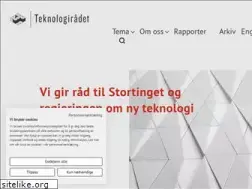 Sites similar to teknologiradet.no