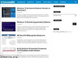 Sites similar to teknolojibil.com