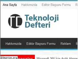 Sites similar to teknolojidefteri.com