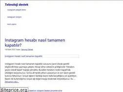 Sites similar to teknolojidestek.net