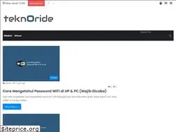 Sites similar to teknoride.com