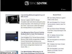 Sites similar to teknosentrik.com