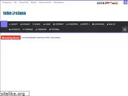Sites similar to teknosiana.com