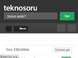 Sites similar to teknosoru.com