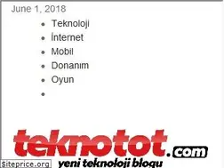 Sites similar to teknotot.com