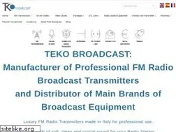 Sites similar to tekobroadcast.com