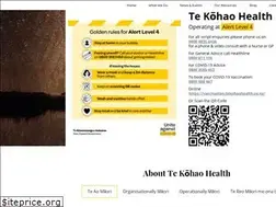 Sites similar to tekohaohealth.co.nz