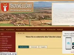 Sites similar to tekovskeluzany.sk