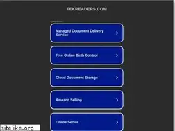 Sites similar to tekreaders.com