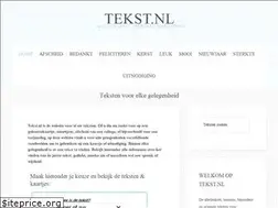Sites similar to tekst.nl