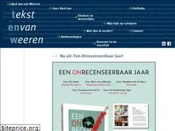 Sites similar to tekstenvanweeren.nl
