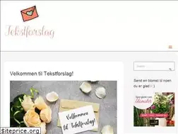 Sites similar to tekstforslag.com