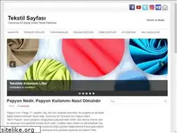 Sites similar to tekstilsayfasi.blogspot.com.tr