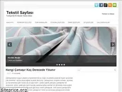 Sites similar to tekstilsayfasi.blogspot.com