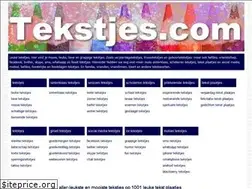 Sites similar to tekstjes.com