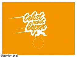 Sites similar to tekstmoetlopen.nl