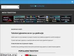 Sites similar to tekstovi.online