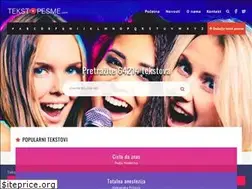 Sites similar to tekstpesme.com
