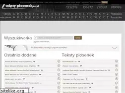 Sites similar to teksty-piosenek.net.pl