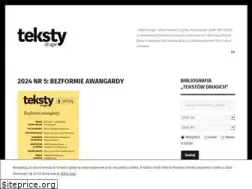Sites similar to tekstydrugie.pl