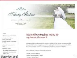 Sites similar to tekstyslubne.wordpress.com