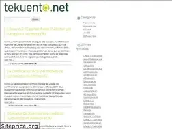 Sites similar to tekuento.net