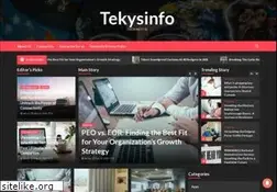 Sites similar to tekysinfo.com