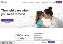 Sites similar to teladoc.com