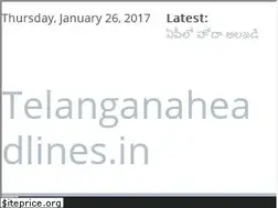 Sites similar to telanganaheadlines.in