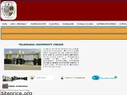 Sites similar to telanganauniversity.ac.in