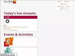 Sites similar to tele-task.de