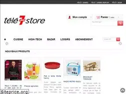 Sites similar to tele7jourstore.fr