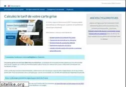 Sites similar to telecartegrise.com