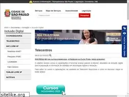 Sites similar to telecentros.sp.gov.br