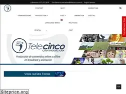 Sites similar to telecinco.com.co