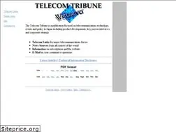 Sites similar to telecom-tribune.com